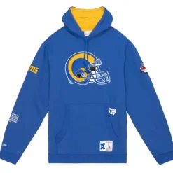 Mitchell & Ness Hoodies & Sweatshirts-Team Origins Fleece Hoody Los Angeles Rams