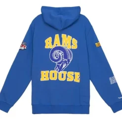 Mitchell & Ness Hoodies & Sweatshirts-Team Origins Fleece Hoody Los Angeles Rams