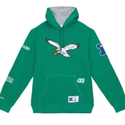 Mitchell & Ness Hoodies & Sweatshirts-Team Origins Fleece Hoody Philadelphia Eagles