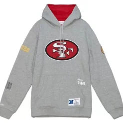 Mitchell & Ness Hoodies & Sweatshirts-Team Origins Fleece Hoody San Francisco 49Ers