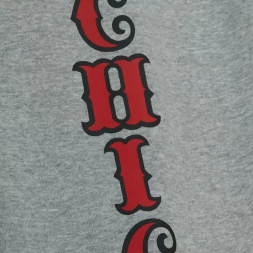 Mitchell & Ness Pants-Team Origins Fleece Pant Chicago Bulls