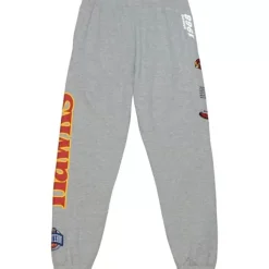 Mitchell & Ness Pants-Team Origins Fleece Pant Atlanta Hawks