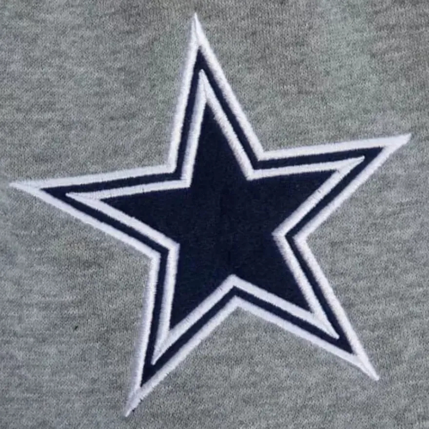 Mitchell & Ness Pants-Team Origins Fleece Pant Dallas Cowboys