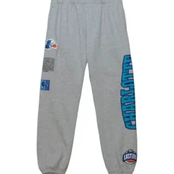 Mitchell & Ness Pants-Team Origins Fleece Pant Charlotte Hornets
