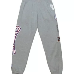 Mitchell & Ness Pants-Team Origins Fleece Pant Philadelphia 76Ers