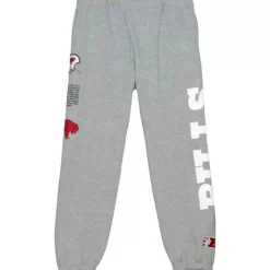 Mitchell & Ness Pants-Team Origins Fleece Pant Buffalo Bills