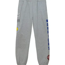 Mitchell & Ness Pants-Team Origins Fleece Pant Golden State Warriors