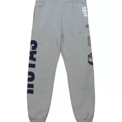 Mitchell & Ness Pants-Team Origins Fleece Pant Georgetown University