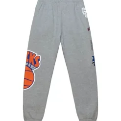 Mitchell & Ness Pants-Team Origins Fleece Pant New York Knicks