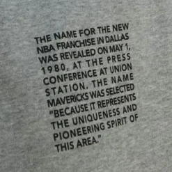 Mitchell & Ness Pants-Team Origins Fleece Pant Dallas Mavericks