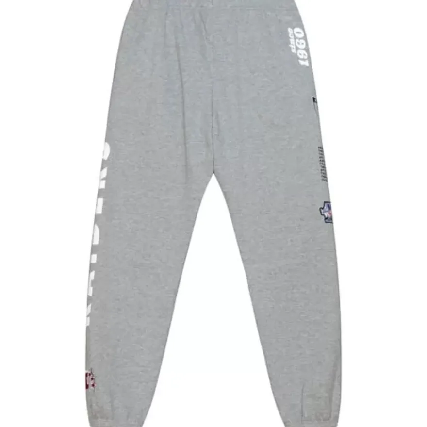 Mitchell & Ness Pants-Team Origins Fleece Pant Oakland Raiders