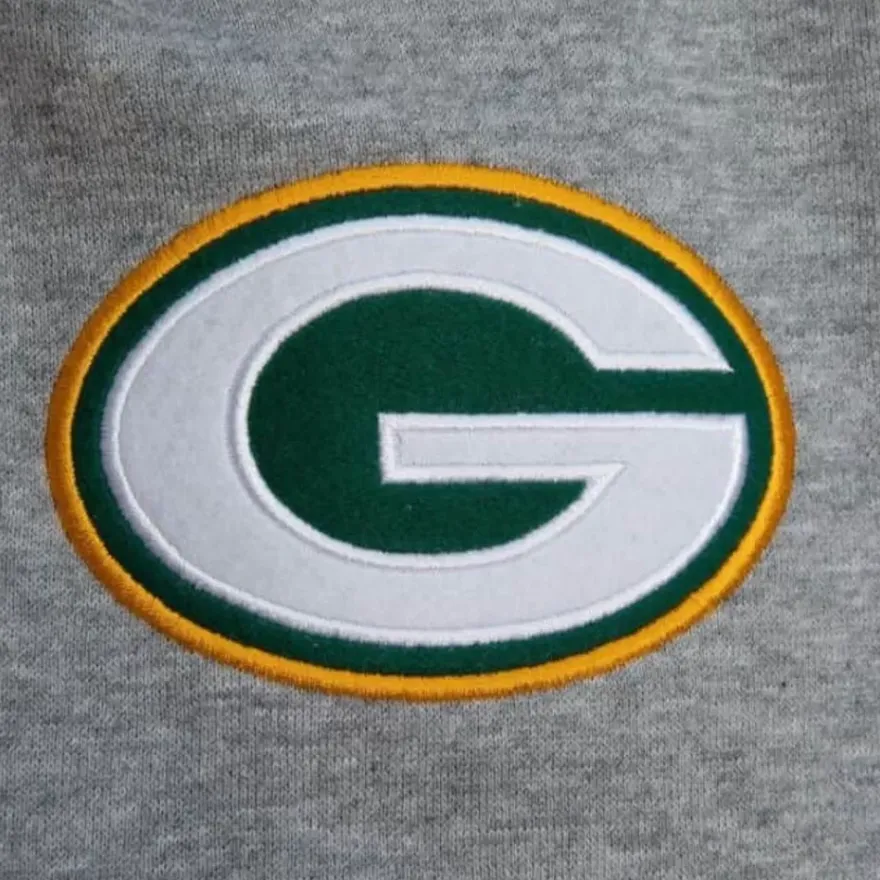 Mitchell & Ness Pants-Team Origins Fleece Pant Green Bay Packers