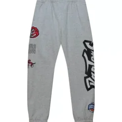 Mitchell & Ness Pants-Team Origins Fleece Pant Toronto Raptors