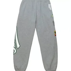 Mitchell & Ness Pants-Team Origins Fleece Pant Seattle Supersonics