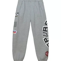 Mitchell & Ness Pants-Team Origins Fleece Pant San Antonio Spurs