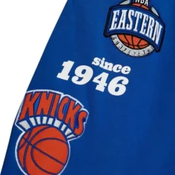 Mitchell & Ness Shorts-Team Origins Fleece Short New York Knicks