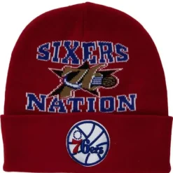 Mitchell & Ness Knit-Team Origins Knit Hwc Philadelphia 76Ers