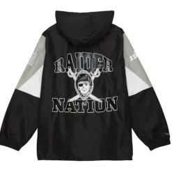 Mitchell & Ness Jackets & Outerwear-Team Origins Pullover Anorak Oakland Raiders