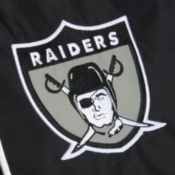 Mitchell & Ness Jackets & Outerwear-Team Origins Pullover Anorak Oakland Raiders