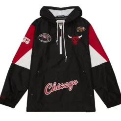 Mitchell & Ness Jackets & Outerwear-Team Origins Pullover Anorak Chicago Bulls