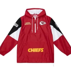 Mitchell & Ness Jackets & Outerwear-Team Origins Pullover Anorak Kansas City Chiefs