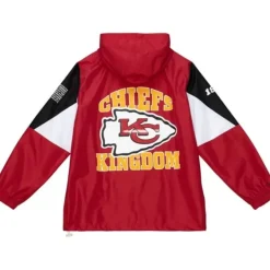 Mitchell & Ness Jackets & Outerwear-Team Origins Pullover Anorak Kansas City Chiefs