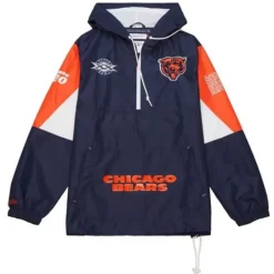 Mitchell & Ness Jackets & Outerwear-Team Origins Pullover Anorak Chicago Bears