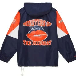 Mitchell & Ness Jackets & Outerwear-Team Origins Pullover Anorak Chicago Bears