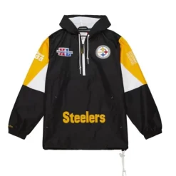 Mitchell & Ness Jackets & Outerwear-Team Origins Pullover Anorak Pittsburgh Steelers