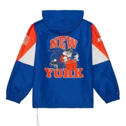 Mitchell & Ness Jackets & Outerwear-Team Origins Pullover Anorak New York Knicks