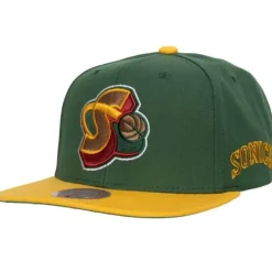 Mitchell & Ness Snapback-Team Origins Snapback Hwc Seattle Supersonics