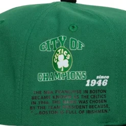 Mitchell & Ness Snapback-Team Origins Snapback Hwc Boston Celtics