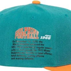 Mitchell & Ness Snapback-Team Origins Snapback Miami Dolphins