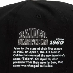 Mitchell & Ness Snapback-Team Origins Snapback Oakland Raiders
