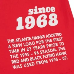 Mitchell & Ness T-Shirts & Tops-Team Origins S/S Top Atlanta Hawks