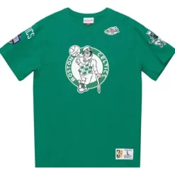 Mitchell & Ness T-Shirts & Tops-Team Origins S/S Top Boston Celtics