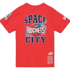Mitchell & Ness T-Shirts & Tops-Team Origins S/S Top Houston Rockets