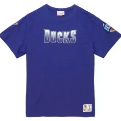 Mitchell & Ness T-Shirts & Tops-Team Origins S/S Top Milwaukee Bucks
