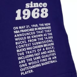 Mitchell & Ness T-Shirts & Tops-Team Origins S/S Top Milwaukee Bucks