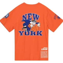 Mitchell & Ness T-Shirts & Tops-Team Origins S/S Top New York Knicks