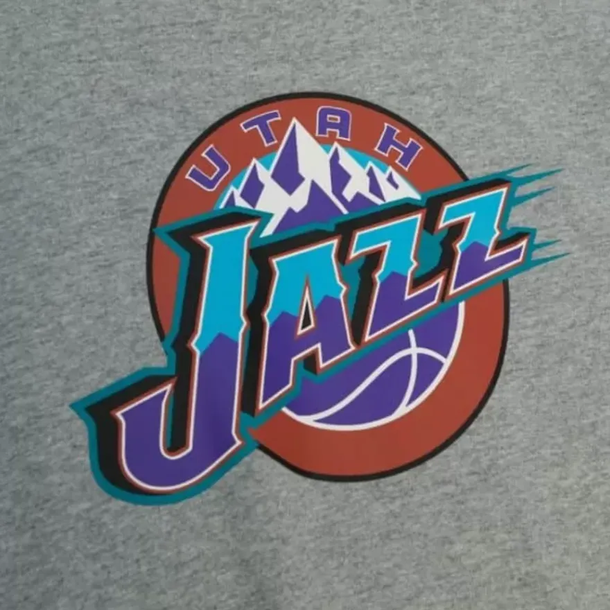 Mitchell & Ness T-Shirts & Tops-Team Origins S/S Top Utah Jazz