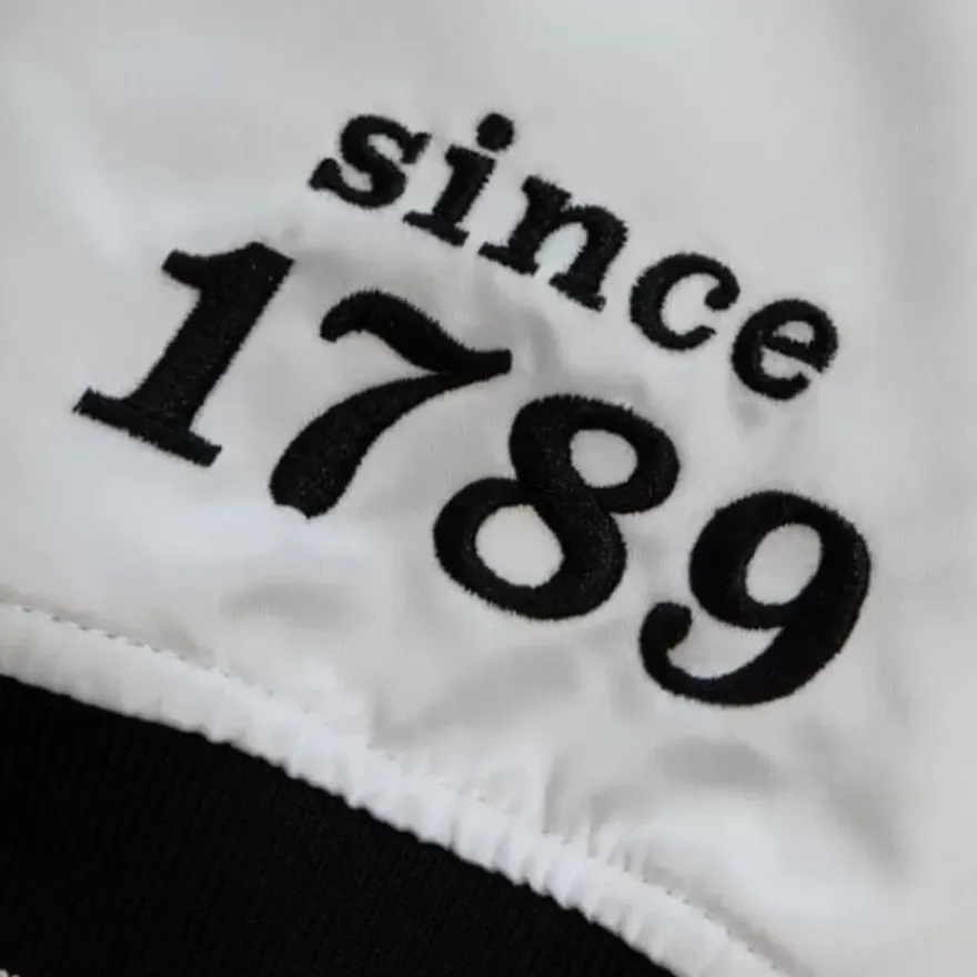 Mitchell & Ness Jackets & Outerwear-Team Origins Varsity Satin Jacket Georgetown University