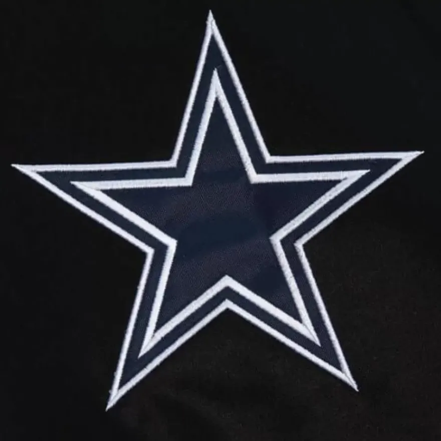 Mitchell & Ness Jackets & Outerwear-Team Origins Varsity Satin Jacket Dallas Cowboys