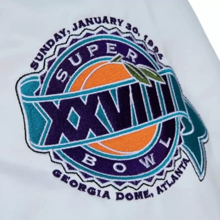 Mitchell & Ness Jackets & Outerwear-Team Origins Varsity Satin Jacket Dallas Cowboys