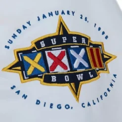 Mitchell & Ness Jackets & Outerwear-Team Origins Varsity Satin Jacket Denver Broncos