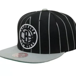 Mitchell & Ness Snapback-Team Pin Snapback Brooklyn Nets