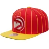 Mitchell & Ness Snapback-Team Pin Snapback Hwc Atlanta Hawks