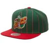 Mitchell & Ness Snapback-Team Pin Snapback Hwc Seattle Supersonics