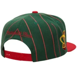 Mitchell & Ness Snapback-Team Pin Snapback Hwc Seattle Supersonics