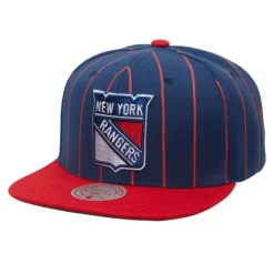 Mitchell & Ness Snapback-Team Pin Snapback New York Rangers